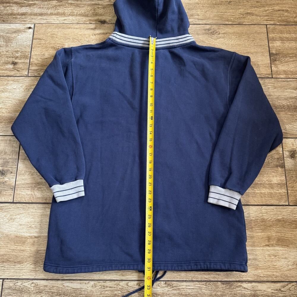 Georgetown Hoyas Embroidered Sweatshirt Hoodie Navy Large Team Edition - Picture 8 of 13